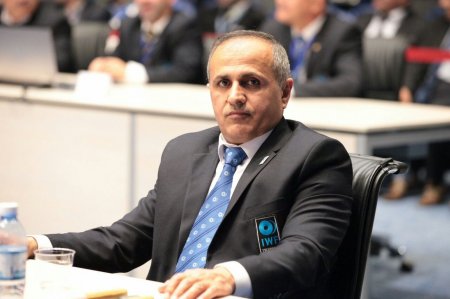 Polis mayoru Azərbaycan çempionatına hakimlik edib –FOTO