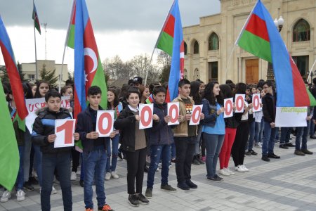 İsmayıllıda 10 milyonuncu Azərbaycan Vətəndaşının dünyaya gəlməsi bayram edilib