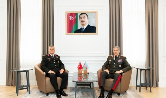 Nazir Vilayət Eyvazov Türkiyə generalı ilə görüşdü -