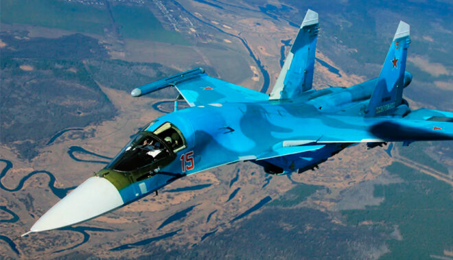 Ukrayna Rusiyanın "Su-34" təyyarəsini vurdu