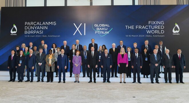 Prezident İlham Əliyev Qlobal forumun praktiki əhəmiyyətini izah etdi