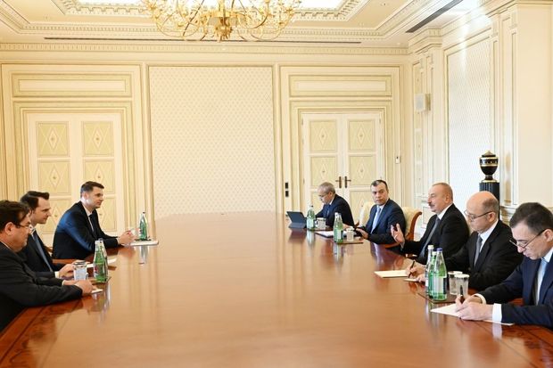 Azərbaycan Prezidenti İlham Əliyev Rumıniyanın energetika nazirini qəbul edib -