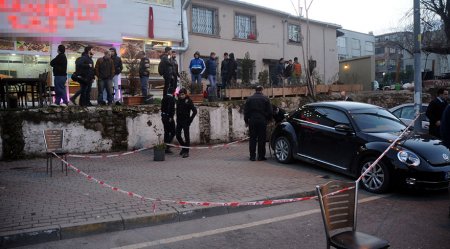İstanbulda restorana silahlı hücum olunub