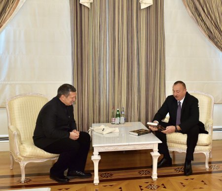 Prezident İlham Əliyev aparıcı Vladimir Solovyovla görüşüb 