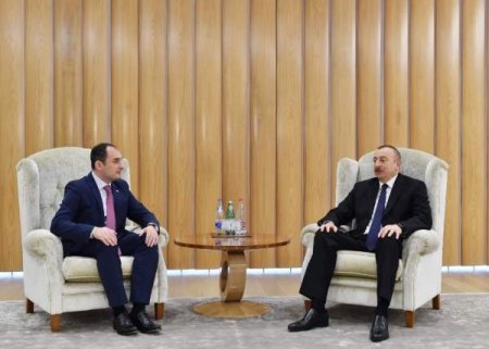 Prezident İlham Əliyev Gürcüstanın Baş nazirinin birinci müavini ilə görüşdü - FOTO