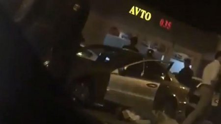 Bakıda sükan arxasında sürücünün ürəyi dayandı - VİDEO