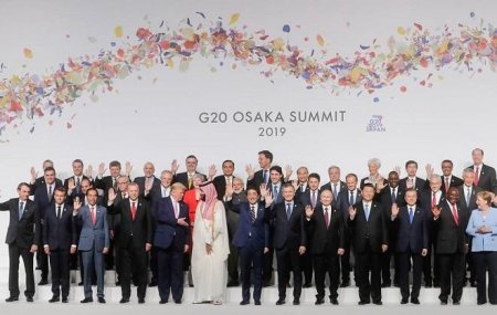 Dünya liderləri Osakada: sammit başladı - VİDEO