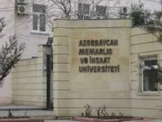 Azərbaycan Memarlıq və İnşaat Mühəndisləri Universitetindən