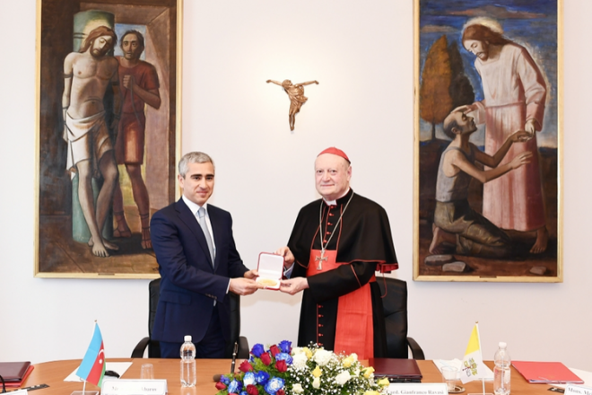 Heydər Əliyev Fondu Vatikanda dünya və dini irsin qorunmasına yeni töhfəsini verir -
