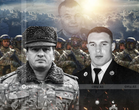 Xudayarla birlikdə Vətən nəğməsini oxuyan Mübariz və Polad...