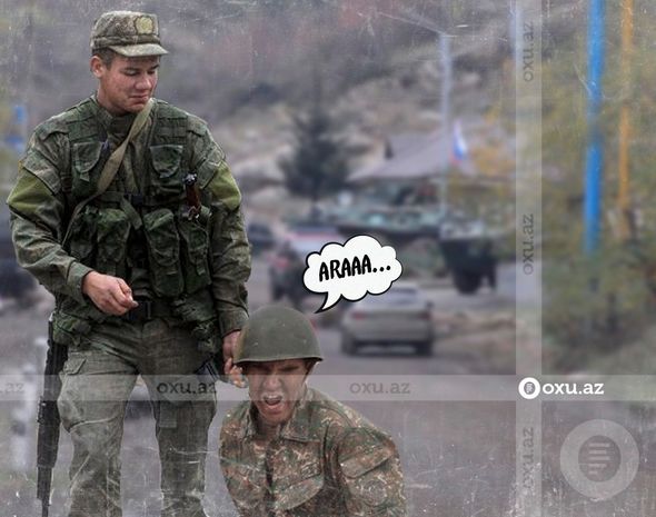 Rusiya sülhməramlılarının bircə yolu var: O ermənini qulağından tutub gətirmək…