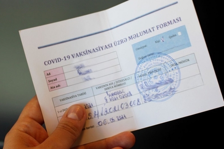 Mingəçevirdə qanunsuz COVID-19 pasportu satan şəxslərə cinayət işi açılıb