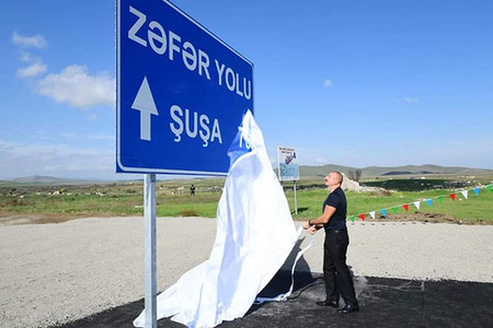 Prezident Zəfər yolunu açdı- FOTOLAR