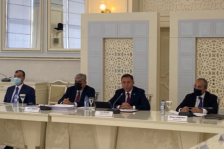 Hökumət üzvləri parlamentdə: Milli Məclisdə büdcə müzakirələri başladı FOTOLAR