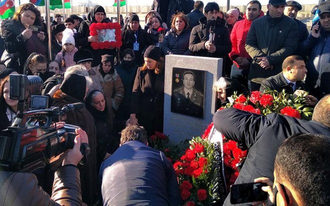 General-mayor Polad Həşimovun xatirəsi yad edilib - FOTOLAR