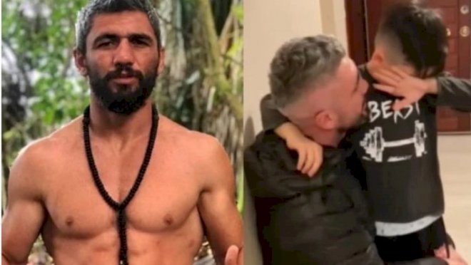 Oğlu Pərvizi “Survivor“a gözyaşlarıyla yola saldı