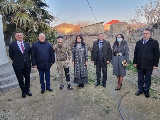 Suraxanı rayonunda qazi Hasil Hümmətov ziyarət olunub