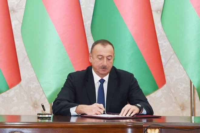 Prezident SƏRƏNCAM imzaladı