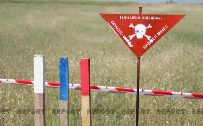 Azad olunan ərazilərdə daha 247 mina aşkarlanıb