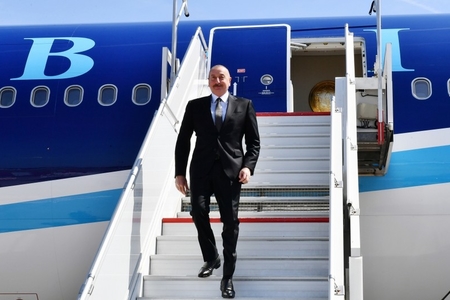 Prezident İlham Əliyev Brüsselə səfərə gedib