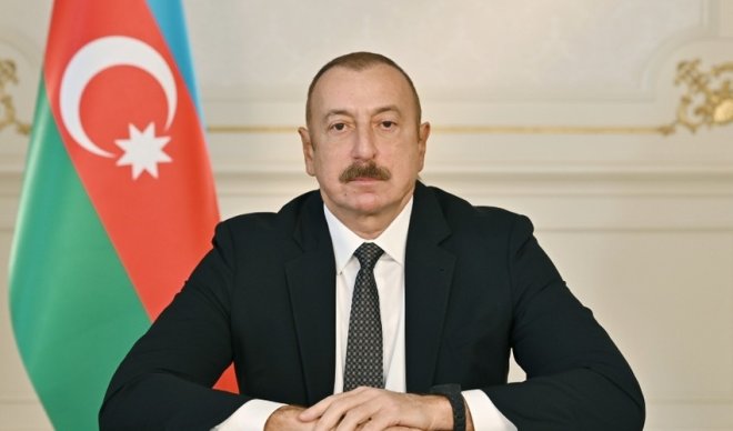 İlham Əliyev Səudiyyə Ərəbistanı Kral Faysal İslam Araşdırmalar Mərkəzinin sədrini qəbul edib