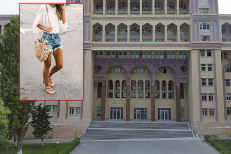 Tibb Universitetindən şortik qadağası - FOTO -