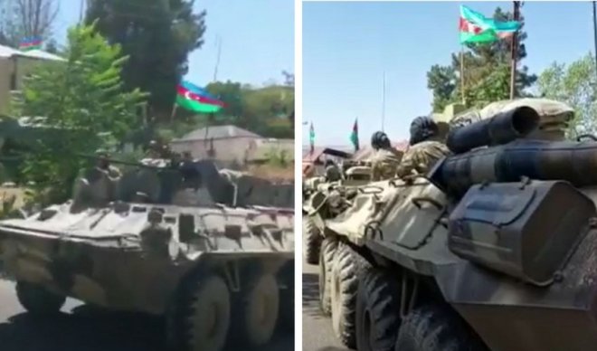 Ordumuz Laçına belə daxil oldu -