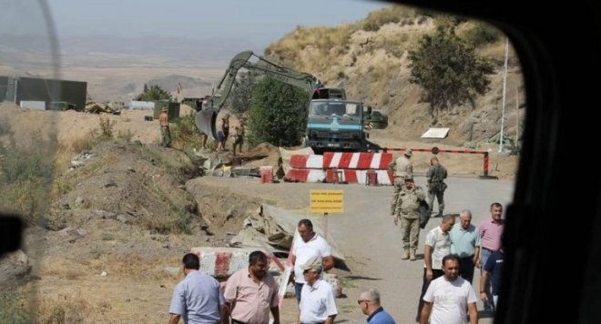 Rusiya sülhməramlılarının bütün postları Laçın şəhərindən götürülüb