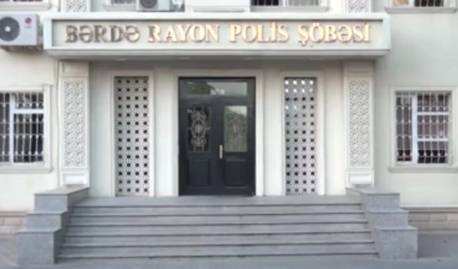 Polis Bərdədə əməliyyat keçirdi -