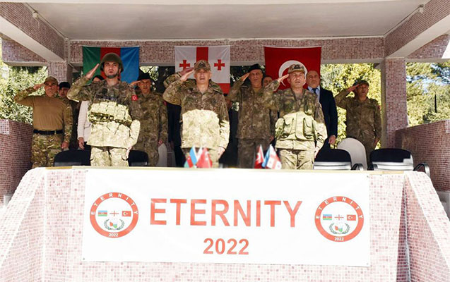 Azərbaycan, Türkiyə və Gürcüstan hərbçilərinin birgə təlimi başladı -