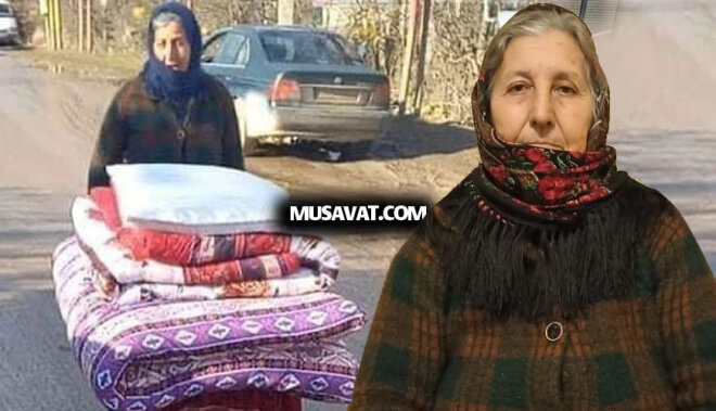 Əl arabası ilə Türkiyəyə yardım aparan 78 yaşlı qadın Musavat.com-a danışdı