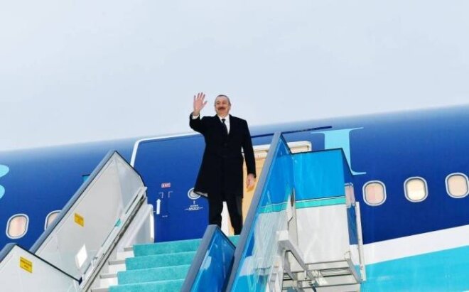 Prezident İlham Əliyev Türkiyəyə gedir
