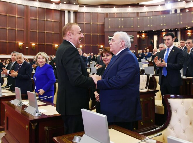 Prezident İlham Əliyevin  VI çağırış Azərbaycan Respublikası Milli Məclisinin ilk iclasında çıxışı