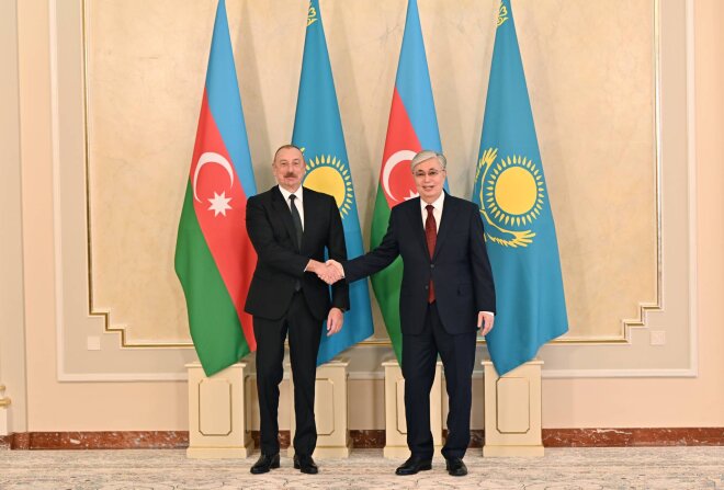 Prezident İlham Əliyevin Qazaxıstana rəsmi səfəri