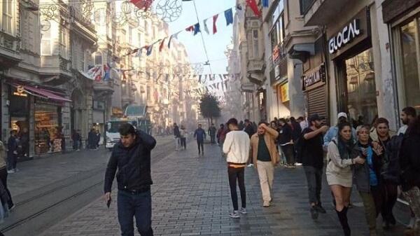 İstanbulda güclü partlayış: