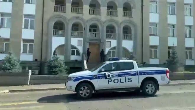 "DİN"in binası Azərbaycan polisinin nəzarətinə keçdi -