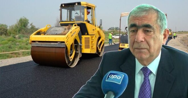 Göyçayda 600 minlik yol təmiri -