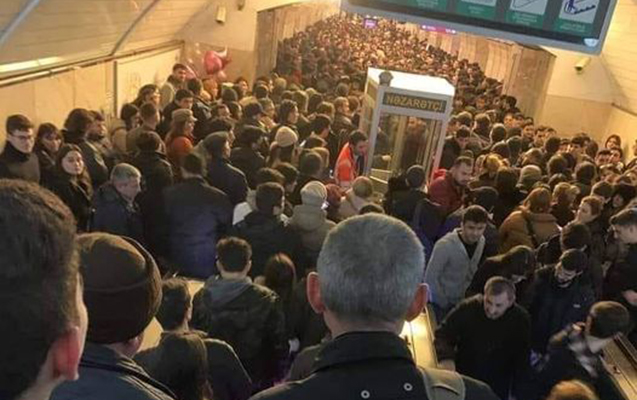 “28 May” metrostansiyasına giriş məhdudlaşdırılıb? -