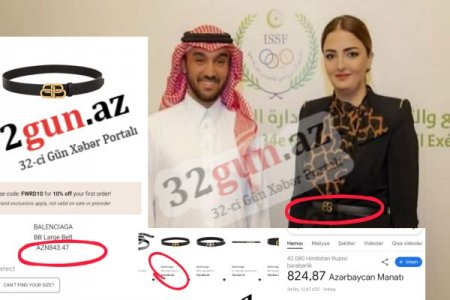 Millət vəkili Könül Nurullayevanın bahalı aksesuarı diqqət çəkib -