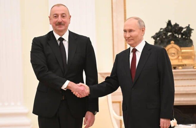 Putin Azərbaycan Prezidentini təbrik edib