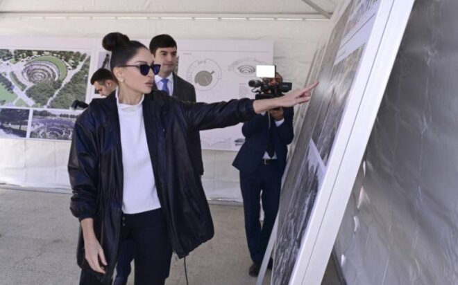 Birinci vitse-prezident Gəncə Memorial Kompleksində