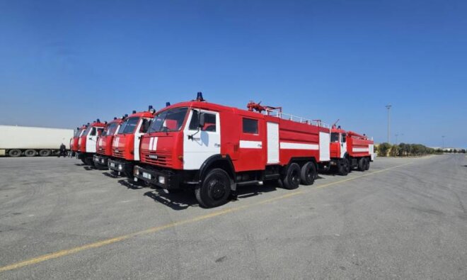 Qırğızıstana 10 “KamAZ” göndərildi