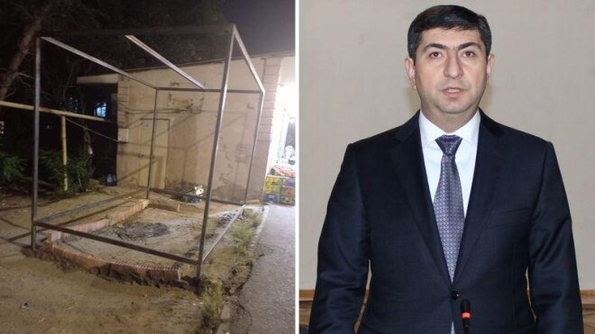 Yasamalda zibil qutularının yerində obyekt tikilir –