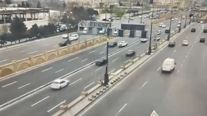 Bakıda tunelə "uçan" maşının sürücüsünün