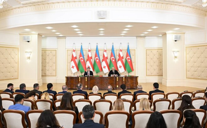 Gürcüstan və Azərbaycan birgə bir çox önəmli layihələri icra ediblər