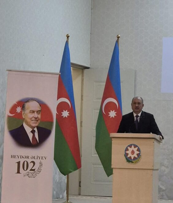 Beyləqanda Ulu Öndər Heydər Əliyevin 102 illik yubileyi qeyd olundu