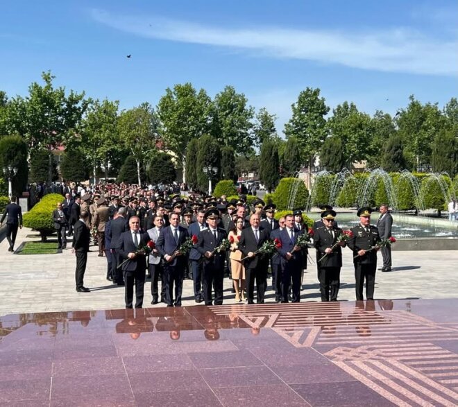 Beyləqanda Ümummilli Lider Heydər Əliyevin əziz xatirəsi ehtiramla yad edildi.