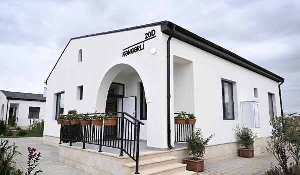 Kəngərli kəndinə növbəti köç karvanı yola salındı