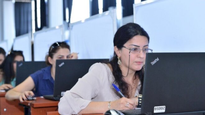 Müəllimlərin müsabiqəsində problem: