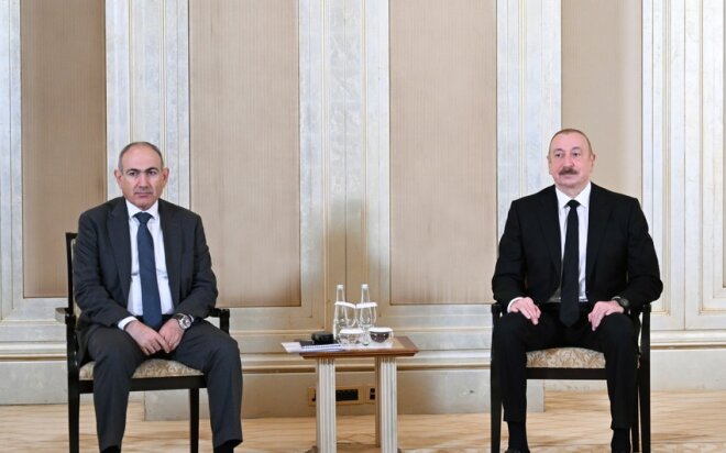 İlham Əliyevin Nikol Paşinyanla görüşü çox konstruktiv mühitdə keçib -